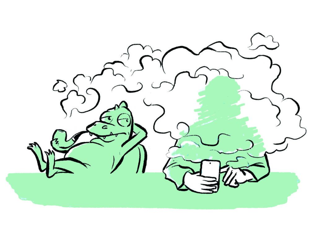 Pijnmonster mist